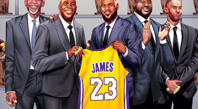 LeBron James a choisi les Los Angeles Lakers
